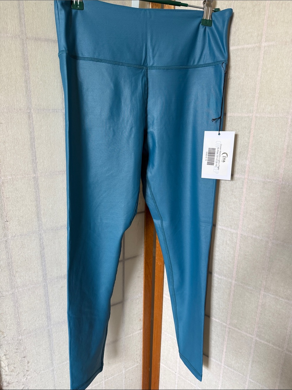 Zyia Active Ocean Metallic Light n Tight Hi-Rise 7/8 (8-10) 24”